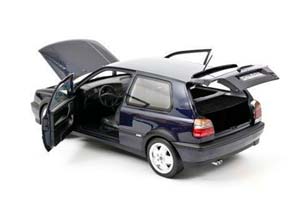 VW GOLF III VR6 (3-DOORS) 1996 BLUE METALLIC — фото 2