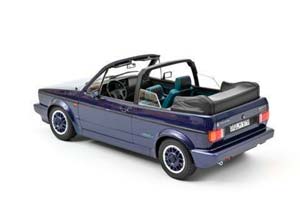 VW GOLF I CABRIOLET COAST 1991 PURPLE METALLIC — фото 2