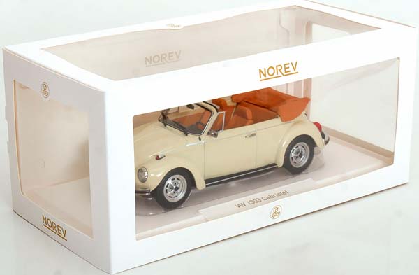 VW 1303 CABRIO 1972 CREAM-WHITE / ФОЛЬКСВАГЕН КАБРИО КРИМ-ВХИТЕ КРЕМОВЫЙ БЕЛЫЙ — фото 3