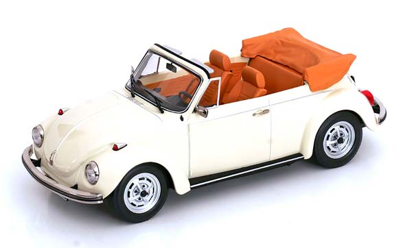 VW 1303 CABRIO 1972 CREAM-WHITE / ФОЛЬКСВАГЕН КАБРИО КРИМ-ВХИТЕ КРЕМОВЫЙ БЕЛЫЙ