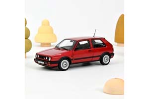 VW GOLF II GTI (3-DOORS) 1990 RED METALLIC — фото 3