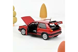 VW GOLF II GTI (3-DOORS) 1990 RED METALLIC — фото 4