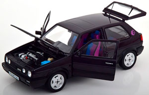 VW GOLF 2 FIRE ICE 1991 PURPLE METALLIC — фото 3