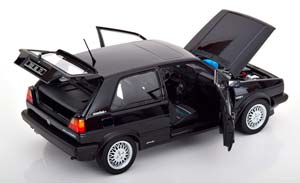 VW VOLKSWAGEN GOLF MK2 GTI MATCH 1989 BLACK METALLIC — фото 4