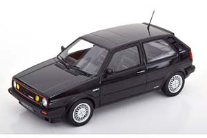 VW VOLKSWAGEN GOLF MK2 GTI MATCH 1989 BLACK METALLIC