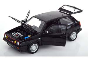 VW VOLKSWAGEN GOLF MK2 GTI MATCH 1989 BLACK METALLIC — фото 2
