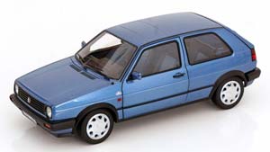 VW VOLKSWAGEN GOLF 2 10 MILLIONEN 1988 LIGHT BLUE METALLIC
