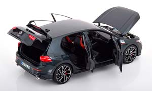 VW VOLKSWAGEN GOLF 8 GTI 5-DOOR 2021 BLACK METALLIC — фото 6