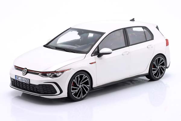 VW VOLKSWAGEN GOLF 8 GTI 5-DOOR 2021 WHITEMETALLIC