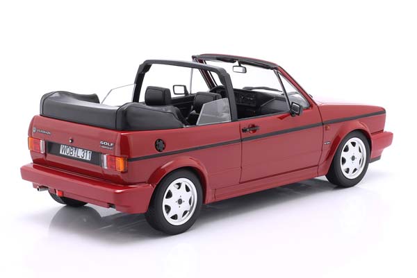VOLKSWAGEN GOLF I CONVERTIBLE YEAR 1993 RED / ФОЛЬКСВАГЕН ГОЛЬФ КАБРИОЛЕТ КРАСНЫЙ — фото 2