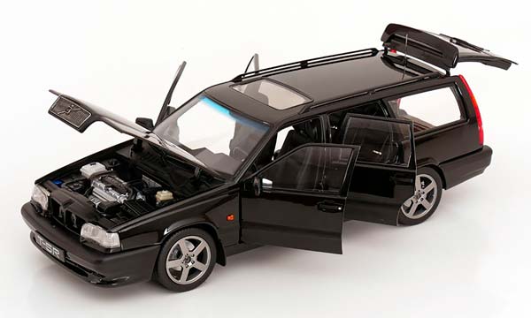 VOLVO 850 T-5R KOMBI 1994 BLACK LIMITED EDITION 1000 PCS. EXKLUSIV FÜR MODELISSIMO / ВОЛЬВО 850 T-5R КОМБИ ЧЕРНЫЙ ЛИМИТИРОВАННАЯ СЕРИЯ ШТ ЕКСКЛУСИВ ФУР МОДЕЛИССИМО — фото 3