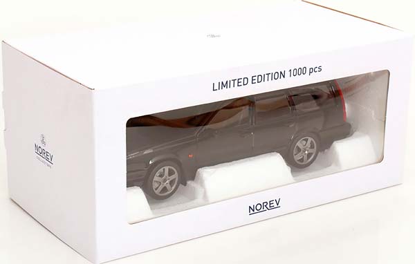 VOLVO 850 T-5R KOMBI 1994 BLACK LIMITED EDITION 1000 PCS. EXKLUSIV FÜR MODELISSIMO / ВОЛЬВО 850 T-5R КОМБИ ЧЕРНЫЙ ЛИМИТИРОВАННАЯ СЕРИЯ ШТ ЕКСКЛУСИВ ФУР МОДЕЛИССИМО — фото 8