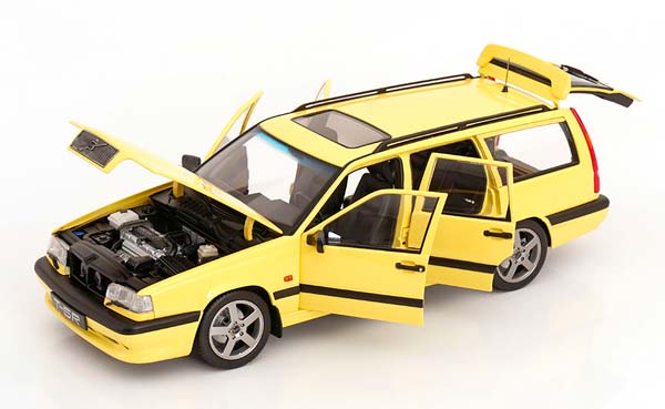 VOLVO 850 T-5R KOMBI 1994 HELLYELLOW LIMITED EDITION 1000 PCS. EXKLUSIV FÜR MODELISSIMO / ВОЛЬВО 850 T-5R КОМБИ ХЕЛЛЙЕЛЛОВ ЛИМИТИРОВАННАЯ СЕРИЯ ШТ ЕКСКЛУСИВ ФУР МОДЕЛИССИМО — фото 3