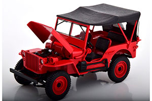 JEEP WILLIS 4x4 WITH TENT 1942 RED — фото 3