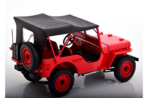 JEEP WILLIS 4x4 WITH TENT 1942 RED — фото 2
