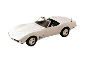 CHEVROLET CORVETTE C3 CONVERTIBLE 1969 WHITE