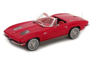 CHEVROLET CORVETTE C2 STINGRAY CONVERTIBLE 1963 RED