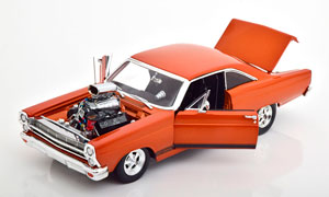 FORD FAIRLANE 427 STREET MACHINE 1967 ORANGE-METALLIC — фото 3
