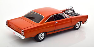 FORD FAIRLANE 427 STREET MACHINE 1967 ORANGE-METALLIC — фото 2