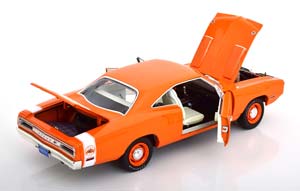 DODGE CORONET SUPER BEE GO MANGO 1970 ORANGE WHITE — фото 4