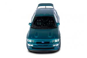 FORD ESCORT RS COSWORTH 1996 METALLIC DARK GREEN — фото 3