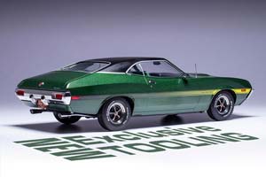 FORD GRAN TORINO 1972 DARK GREEN METALLIC (ИЗ К/Ф "ГРАН ТОРИНО") — фото 7