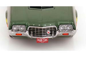 FORD GRAN TORINO FROM THE MOVIE GRAN TORINO 1972 GREEN METALLIC/MATT BLACK — фото 5
