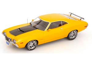 FORD GRAN TORINO SPORT 1972 YELLOW METALLIC/MATT BLACK