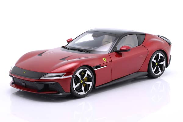 FERRARI 12CILINDRI 2024 REDMETALLIC WITH SHOWCASE LIMITED EDITION 3500 PCS / ФЕРРАРИ 12CILINDRI РЕДМЕТАЛЛИК БОКС ЛИМИТИРОВАННАЯ СЕРИЯ ШТ