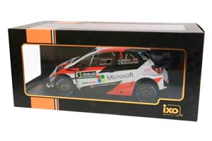 TOYOTA YARIS WRC #5 MICROSOFT MEEKE/MARSHALL 6 МЕСТО RALLY SWEDEN 2019 — фото 3