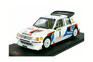PEUGEOT 205 T16 Evo 2 #8 B.Saby/Fauchille Rally Monte Carlo 1986 — фото 1