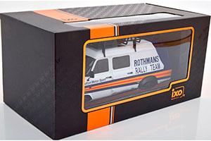 FORD TRANSIT MKII ТЕХНИЧКА ROTHMANS RALLY TEAM С БАГАЖНИКОМ И КОЛЕСАМИ НА КРЫШЕ 1980 — фото 11