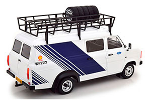 FORD TRANSIT MKII ТЕХНИЧКА TEAM FORD С БАГАЖНИКОМ И КОЛЕСАМИ НА КРЫШЕ 1979 — фото 2