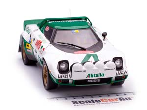 LANCIA STRATOS HF #11 ALITALIA WALDEGARD/THORSZELIUS ПОБЕДИТЕЛЬ RALLY SAN REMO 1975 — фото 8