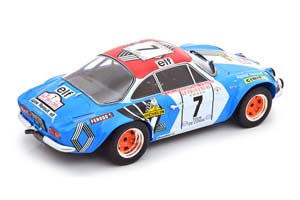 RENAULT ALPINE A110 #7 THERIER/CALLEWAERT 3-TH TOUR DE COURSE 1973 — фото 2