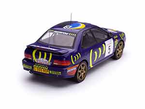 SUBARU IMPREZA 555 #5 SAINZ/LMOYA 4 МЕСТО RALLY TOUR DE CORSE 1995 — фото 4