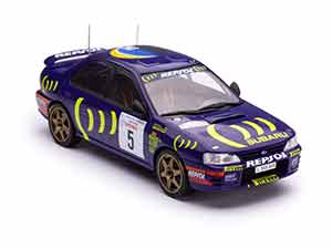 SUBARU IMPREZA 555 #5 SAINZ/LMOYA 4 МЕСТО RALLY TOUR DE CORSE 1995 — фото 6
