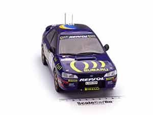 SUBARU IMPREZA 555 #5 SAINZ/LMOYA 4 МЕСТО RALLY TOUR DE CORSE 1995 — фото 8