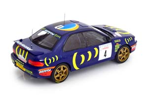 SUBARU IMPREZA 555 #4 MCRAE/RINGER 5 МЕСТО RALLY TOUR DE CORSE ЧЕМПИОН МИРА 1995 — фото 2