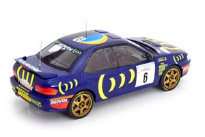 SUBARU IMPREZA 555 #6 LIATTI/ALESSANDRINI 6 МЕСТО RALLY TOUR DE CORSE 1995 — фото 2
