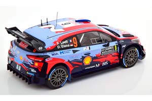 HYUNDAI I20 COUPE WRC #9 LOEB/ELENA 2 МЕСТО RALLY MONTE CARLO 2020 — фото 2