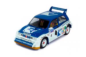 MG METRO 6R4 #4 AUSTIN ROVER WRT POND/ARTHUR 6 МЕСТО RAC RALLY 1986