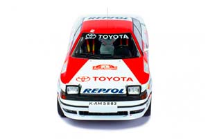 TOYOTA CELICA GT-FOUR (ST165) #2 MARLBORO TOYOTA TEAM SAINZ/MOYA 3 МЕСТО RALLY SAN REMO ЧЕМПИОН МИРА 1990 — фото 5