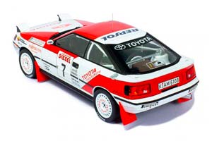 TOYOTA CELICA GT-FOUR (ST165) #7 MARLBORO TOYOTA TEAM ERICSSON/BILLSTAM 6 МЕСТО RALLY SAN REMO 1990 — фото 3