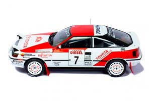 TOYOTA CELICA GT-FOUR (ST165) #7 MARLBORO TOYOTA TEAM ERICSSON/BILLSTAM 6 МЕСТО RALLY SAN REMO 1990 — фото 7