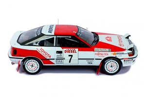 TOYOTA CELICA GT-FOUR (ST165) #7 MARLBORO TOYOTA TEAM ERICSSON/BILLSTAM 6 МЕСТО RALLY SAN REMO 1990 — фото 8