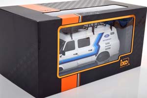 FORD TRANSIT BUS MK2 FORD MOTORSPORT 1985 WHITE BLUE — фото 3