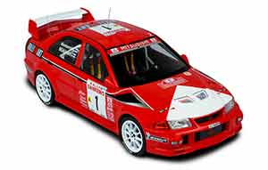 MITSUBISHI LANCER RS EVO VI #1 MARLBORO MITSUBISHI RALLIART MAKINEN/MANNISENMAEKI WINNER RALLY SAN REMO ЧЕМПИОН МИРА 1999 — фото 8