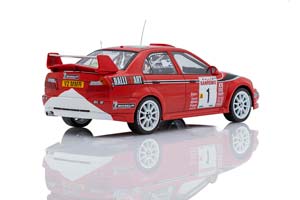 MITSUBISHI LANCER RS EVO VI #1 MARLBORO MITSUBISHI RALLIART MAKINEN/MANNISENMAEKI WINNER RALLY SAN REMO ЧЕМПИОН МИРА 1999 — фото 2
