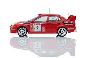 MITSUBISHI CARISMA GT EVO VI #2 MARLBORO MITSUBISHI RALLIART LOIX/SMEETS 4 МЕСТО RALLY SAN REMO 1999 — фото 4